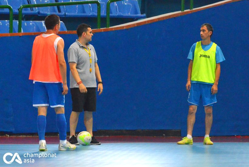 Training the national team of Uzbekistan