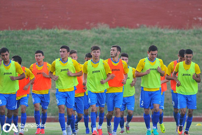 Yesterday&#039;s training Uzbekistan (U-23)