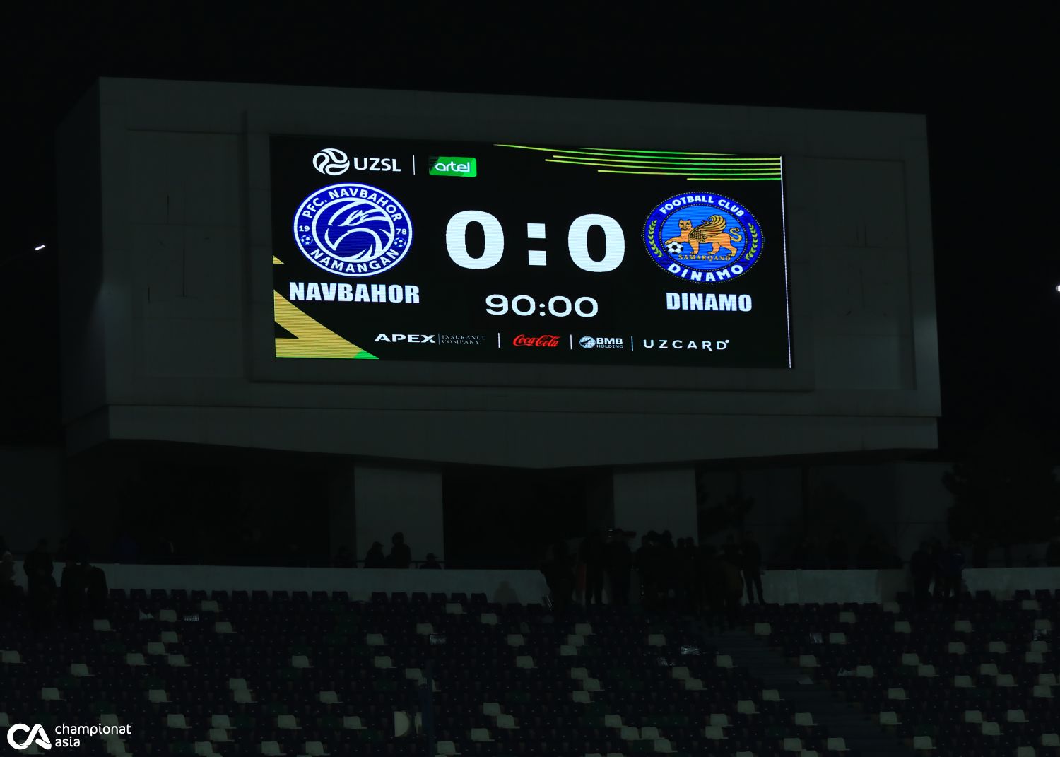 FOTOGALEREYA. Superliga. &quot;Navbahor&quot; – &quot;Dinamo&quot; 0:0