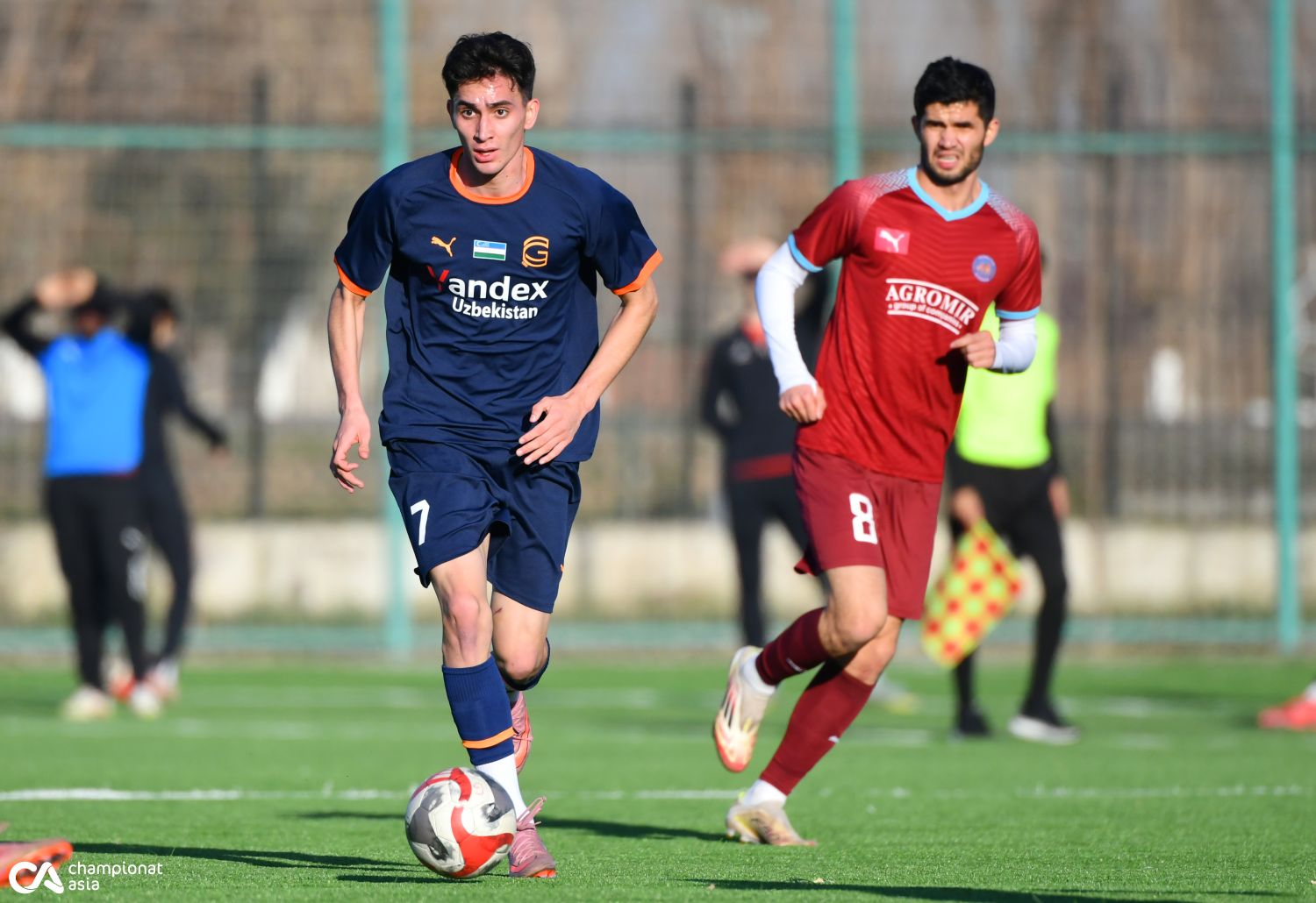 FOTOGALEREYA. Nazorat uchrashuvi. "G'azalkent" - "Dinamo" 2:6