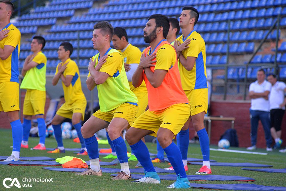 Training of the national team of Uzbekistan