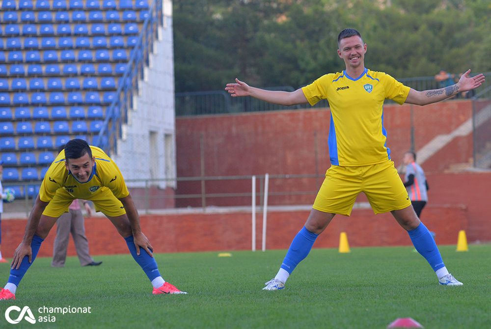 Training of the national team of Uzbekistan 