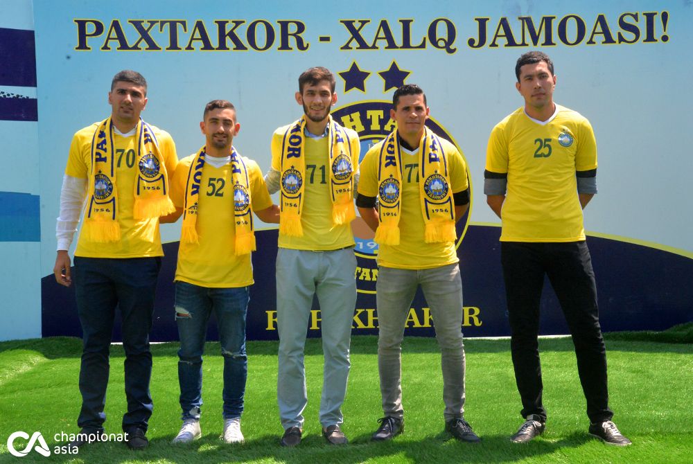 Pakhtakor presented new players