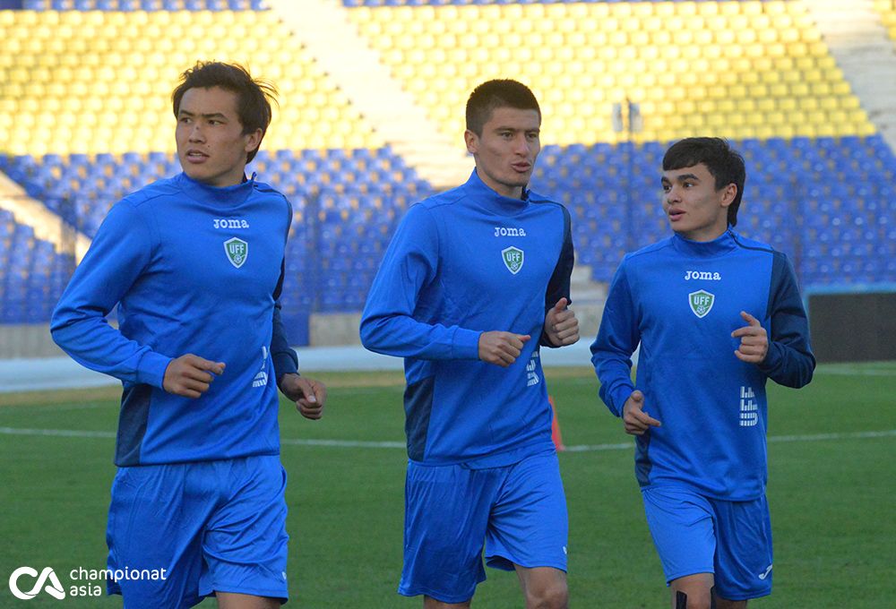 Training of national team Uzbekistan