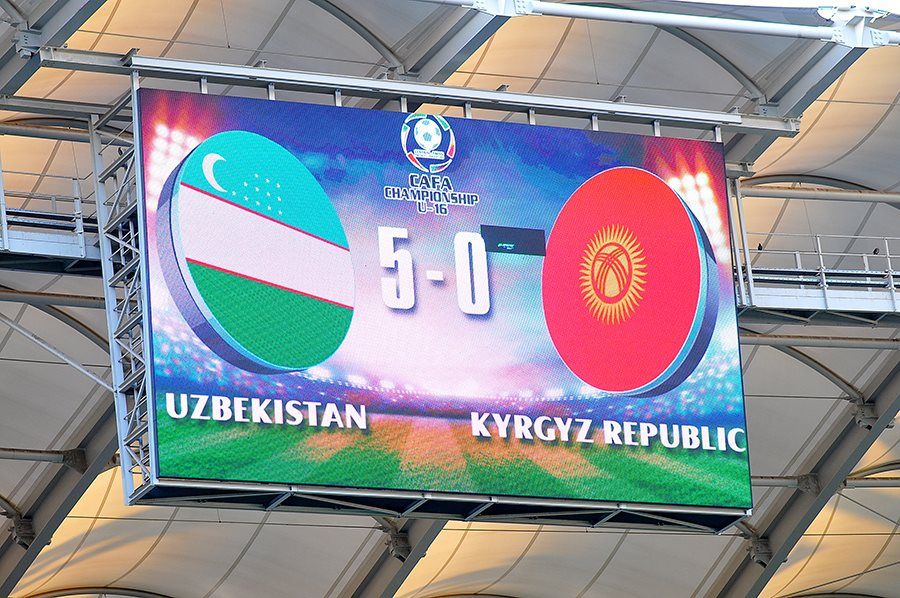 ФОТОГАЛЕРЕЯ. &quot;CAFA U-16 championship&quot;. Узбекистан - Кыргызстан 5:0