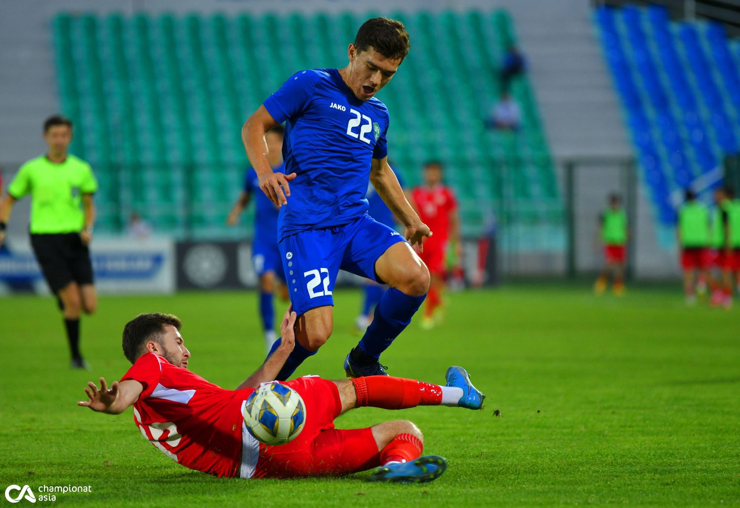ФОТОГАЛЕРЕЯ. Узбекистан U-23 - Таджикистан U-23 2:0