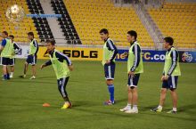 "Насаф": Первая тренировка на стадионе "Suhaim bin Hamad Stadium"