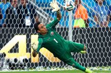 Keylor Navas: Kosta-Rika o'z natijasidan faxrlanadi