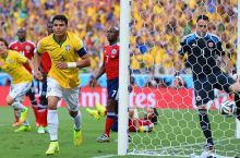 Бразилия – Колумбия. Тиаго Силва стал первым за 20 лет бразильским капитаном, забившим на чемпионате мира