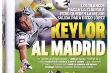 Marca: Keylor Navas 10 mln. evroga “Real”ga o'tdi