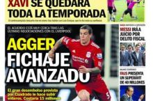 Sport.es: Аггер близок к переходу в «Барселону» за 15 млн евро