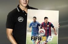 Азар появится на обложке FIFA 15 в Великобритании вместе с Месси