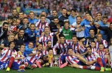 «Атлетико» во второй раз выиграл Суперкубок Испании