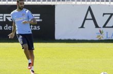 Защитник «Атлетико» Хесус Гамес сломал нос на тренировке