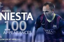 «Барселона» — «ПСЖ». Иньеста провел 100-й матч в Лиге чемпионов