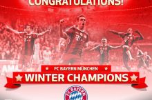 «Бавария» в 20-й раз стала зимним чемпионом Германии
