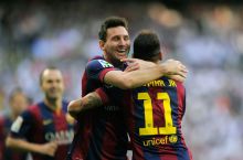 Неймар: "Барселона"да Месси ва Суарес билан ўзоқ вақт тўп тепаман деб умид қиламан"