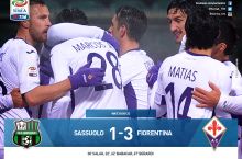 Italiya chempionati, 23-tur. "Fiorentina" safarda g'alaba qozondi