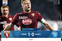 Italiya chempionati, 25-tur. "Torino" "Napoli"ni mag'lub etdi