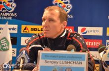 Сергей Лущан: Мы еще не встречались с таким сильным соперником