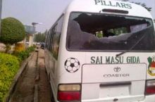 Nigeriya klubi avtobusiga nomalum shaxslar hujum qilishdi