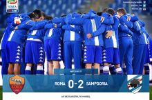 Italiya chempionati, 27-tur. "Roma" "Sampdoriya"ga yutqazdi