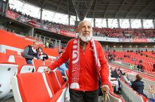 102 yoshli Otto Fisher: "Ikkinchi marta "Spartak"ning o'yiniga keldim va yana g'alaba"