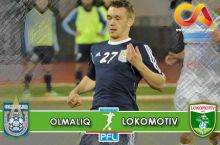 "Olmaliq" - "Lokomotiv" 2:2. Olmaliqda jangovar durang qayd etildi
