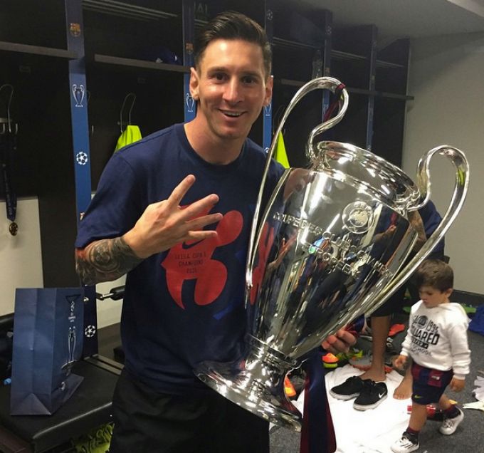 Lionel Messi 2015 Champions League