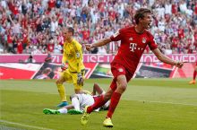 Bundesliga: Myuller gol urayotgan o'yinlarda "Bavariya" yutqazmay kelmoqda