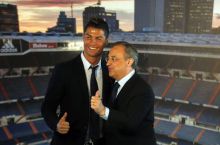 Флорентино Перес: "Роналду "Реал"га барча рекорд ва совринларга эга чиқиш учун келган"
