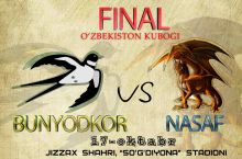 Bugun 17:00. "Bunyodkor" - "Nasaf"