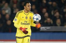 Keylor Navas ECHLda ketma-ket 5-o'yinda gol o'tkazmadi