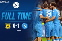 Italiya chempionati, 9-tur. Iguainning goli "Napoli"ga g'alaba keltirdi
