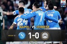 Italiya chempionati, 12-tur. Iguainning goli "Napoli"ga g'alaba keltirdi