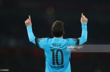Messi "Arsenal"ga qarshi bahsda "Barselona"ning rasmiy turnirlardagi 10 000-golini urdi