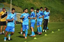 Bahrayn terma jamoasi "Jar" stadionida mashg'ulot o'tkazdi FOTO