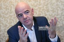 Infantino: "Konfederaciyalar kubogi Sankt-Peterburgda bo'lib o'tadi, biz kafolat oldik"