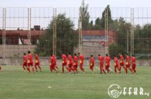 Молодежная сборная Кыргызстана (U-19)  начала подготовку к «CAFA Cup – U-19»