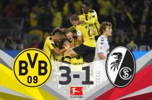 Bundesliga, 5-tur. "Borussiya Dortmund" yana g'alaba nashidasini surdi