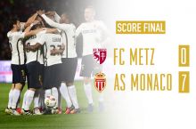 Франция. «Монако» 7:0 ҳисобида ғалаба қозонди