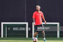 Messi yakka tartibda shug'ullanishni boshladi
