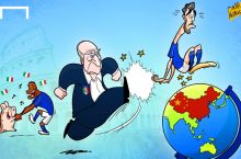 Омар Моманидан янги карикатура: Пелле Италия терма жамоасидан ҳайдалди