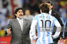 Maradona: "Messi Ronaldudan kuchliroq emas"