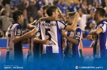 VIDEO. "Deportivo" - "Valensiya" 1:1