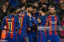 Denis va Luis Suareslar yana bir uchrashuvda gol urishdi. "Barselona" - "Real Sosedad" 5:2 (video)