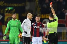 Delofeu va Donnarumma rossonerlarga muvaffaqiyat keltirdi. "Bolonya" - "Milan" 0:1 (video)