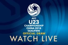 Bugun U-23 Osiyo chempionati–2018 saralash bosqichiga qura tashlanadi