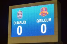 FOTOGALEREYA. "Olmaliq" - "Qizilqum" 0:0