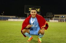 Защитник сборной КР по футболу Азамат Байматов завоевал серебро чемпионата Бахрнейна